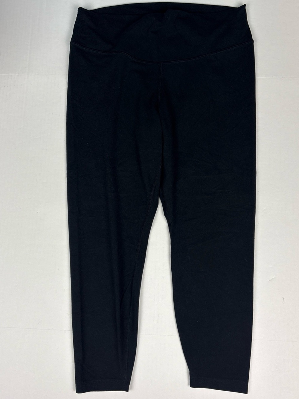 Old Navy Active Powerchill Women XL Leggings Black Crop Extra High Rise Go Dry
